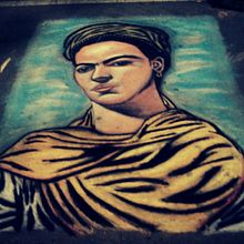 Frida Kahlo. Un progetto di Belle arti di Andrés López - 25.02.2015