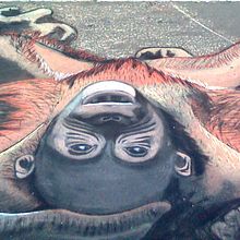 Orangutan. Fine Arts project by Andrés López - 06.09.2014