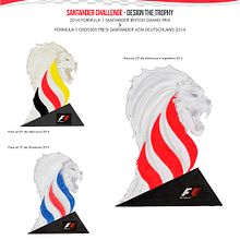 Santander Challenge Design The Trophy 2014. Un proyecto de Diseño y Diseño de producto de macarena.go - 01.05.2014