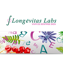 Identidad corporativa Longévitas Labs. Un proyecto de Br, ing e Identidad, Dirección de arte y Diseño de Alicia Carlos Olleta - 15.04.2015