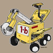 Cube Robots - Mecha Concept Art. Un proyecto de Cómic, Diseño de juegos, Diseño industrial e Ilustración tradicional de Luca Pellegrino - 22.04.2015