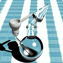 BONG 3D. Projekt z dziedziny 3D, Craft, Projektowanie i w i rób mebli użytkownika Héctor HDZ. Ballinas - 18.04.2015