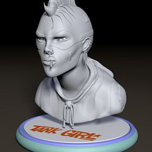 Mi Proyecto del curso Modelado de personajes en 3D . Un progetto di 3D, Fumetto, Character design e Scultura di Juanma Díaz Bermúdez - 19.04.2015