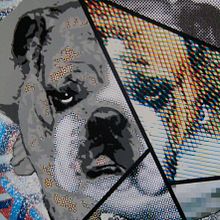 Estarcido e impresión sobre cartón. Un proyecto de Artesanía, Collage, Diseño gráfico, Ilustración tradicional, Pintura y Bellas Artes de CHRIS MILLA /1D34L - 19.04.2015
