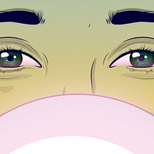 Portrait - Florrie. Un proyecto de Diseño gráfico e Ilustración tradicional de Antonio Pintor - 19.04.2015