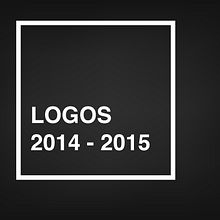Logos 2014-2015. Un proyecto de Br, ing e Identidad, Caligrafía y Diseño gráfico de Marianela Grande - 21.04.2015