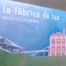 Tríptico para La Fábrica de Luz. Museo de La Energía. Graphic Design, Br, ing & Identit project by Carmela Sanchez Nadal - 02.21.2015