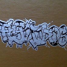 LIBRETA HECHA A MANO Y ESTAMPADO CON MARASTAR: KRN & CASTOR.... Een project van  Beeldende kunst van GRAFFITIS - SERIGRAFIA - 22.04.2015