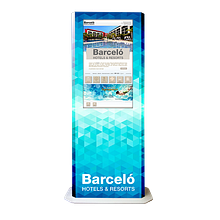 Branding y aplicación totem interactivo Hotel Barceló Marbella. Een project van  Br, ing en identiteit, Grafisch ontwerp e Interactief ontwerp van alfonso ayala - 22.04.2015