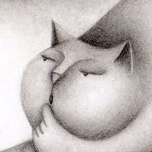 Silencio, por favor.. Ilustração tradicional projeto de Nat Wierzbicki - 22.04.2015