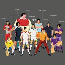 Campeones. Un proyecto de Diseño de personajes, Diseño gráfico e Ilustración tradicional de Croke Estudio - 23.04.2015