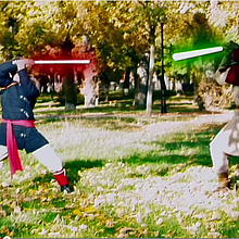 STAR WARS: Lightsaber Fight . Un proyecto de Cine, vídeo, televisión, Diseño de vestuario, Fotografía, Post-producción fotográfica		 y Vídeo de Sacha Sesma García - 19.12.2014