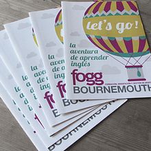 FOGG_Folleto Bournemouth. Editorial Design, Graphic Design, and Traditional illustration project by Irma Fernández Dueñas - 04.26.2015