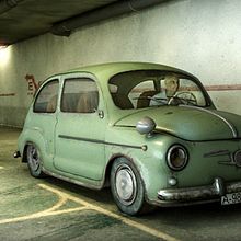 Seat 600. Een project van 3D van David Vercher - 27.04.2015