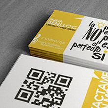 Tarjeta personal. Un proyecto de Br, ing e Identidad, Dirección de arte, Diseño y Publicidad de Núria Benlloch - 27.04.2015