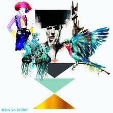 Geometrías del alma. Un proyecto de Arquitectura interior, Collage e Ilustración tradicional de Jen Díez - 27.04.2015