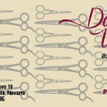 Tarjeta de visita, Dolce Vita estilistas. Un proyecto de Diseño gráfico de vanessa - 28.04.2015