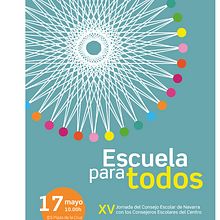XV Jornadas del Consejo Escolar de Navarra. Graphic Design project by vanessa - 04.28.2015