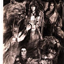 Mis primeras ilustraciones por libre a los 16 años. Un projet de Illustration traditionnelle de Érika Meijide Jansen - 10.08.2006