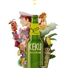 Cerveza fresquita.. Traditional illustration project by Juan Devesa - 04.28.2015