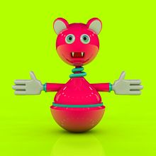 3D Toy Design. 3D, Animation, and Design project by Rebeca G. A - 04.29.2015
