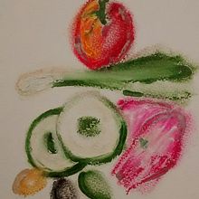 Restaurante vegetariano. Traditional illustration project by Montse Mazorriaga Moré - 04.29.2015
