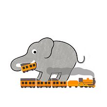The big elephant. Un progetto di Illustrazione tradizionale di Bernat Muntés - 30.04.2015