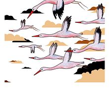 Storks. Un progetto di Illustrazione tradizionale di Bernat Muntés - 30.04.2015