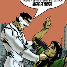 IVORG, el vengador nacional. Vol 1 (Portada y 3 primeras páginas). Artes plásticas, Comic e Ilustração tradicional projeto de Pablo Palacio - 02.05.2015