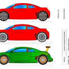 BMW 2D Con AutoCAD. Un proyecto de 3D, Arquitectura, Diseño de automoción, Diseño de juguetes, Diseño de producto e Ilustración tradicional de Antonio Fernández Olombrada - 17.11.2013