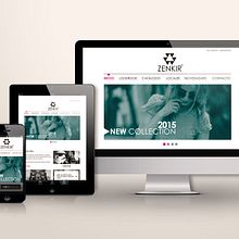 ZENKIR. Br, ing, Identit, and Graphic Design project by Julieta - 05.03.2015