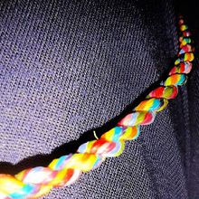 Sujetador de gafas hecho a mano. Projekt z dziedziny Craft,  Sztuki piękne, Design i Projektowanie biżuterii użytkownika María Rogles - 04.05.2015