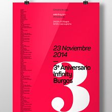 PUBLICIDAD EXTERIOR | DISCOTECA INFINITY. Un projet de Br, ing et identité , et Design graphique de Héctor Páramo Valdivielso - 04.05.2015