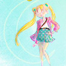 Fan art. Fine Arts, and Traditional illustration project by Almudena Cardeñoso - 05.04.2015