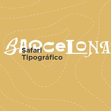 Safari Tipográfico BCN. Un progetto di Graphic design e Tipografia di Andrea Arqués - 07.05.2015