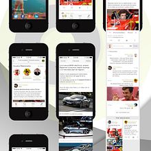 Diseño, UX, UI para App. Red social. Un proyecto de UX / UI de Oscar Orosa - 07.05.2015