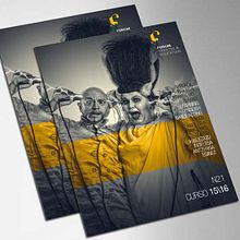 Catálogo Forum Teatro 15\16. Editorial Design, Graphic Design, and Photograph project by CREATIAS Estudio - 05.09.2015