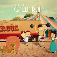 La familia Galliardi . Un proyecto de Ilustración tradicional de Elisa Sánchez - 09.05.2015