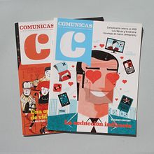 Comunicas Magazine. Un progetto di Direzione artistica, Design editoriale, Graphic design e Tipografia di Paula Mastrangelo - 10.05.2015