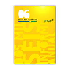 Aseval. Diseño de portada y portadillas para la memoria anual de la asesoría financiera Aseval.. Un projet de Conception éditoriale de Iván Durán Pérez - 10.05.2015