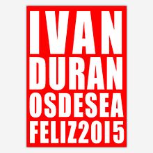 Feliz 2015. Un projet de Design graphique de Iván Durán Pérez - 10.05.2015