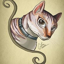 Gatos / Cats. Fine Arts, Comic, Character Design, and Traditional illustration project by Cristina Aguilera - 05.10.2015