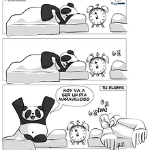 Tira "Felicidad" Ein Projekt aus dem Bereich Traditionelle Illustration von Alexandra Arriazu - 01.03.2015