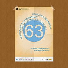 Festival de cine de San Sebastián - Zinemaldia. Graphic Design project by Natalia Platero Roncero - 03.23.2015