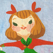 Gouache show. Fine Arts, and Traditional illustration project by Isabel M. Gutiérrez - 05.13.2015
