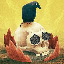 Roseskull. Traditional illustration project by Mr. Ramone - 05.14.2015