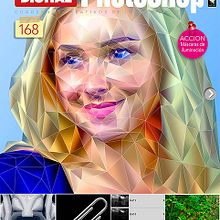 Ilustración con polígonos para la portada Nº 168 de FOTO DIGITAL Photoshop. Un proyecto de Diseño editorial e Ilustración tradicional de Luis Miguel Martín de Miguel - 14.05.2015