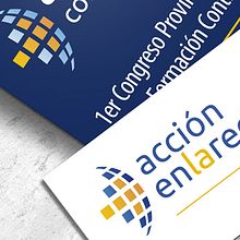 Identidad corporativa Accemp y Accionenlared. Un projet de Br, ing et identité , et Direction artistique de Tom Sánchez - 17.09.2014