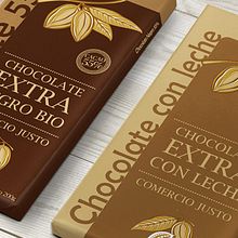 Diseño de packaging para chocolate Tierra Justa. Un proyecto de Packaging de Tom Sánchez - 31.01.2013