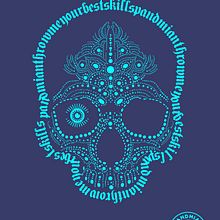 Pandmian / T-shirt "Skull Skill" Ein Projekt aus dem Bereich Design von Pandmian - 17.05.2015